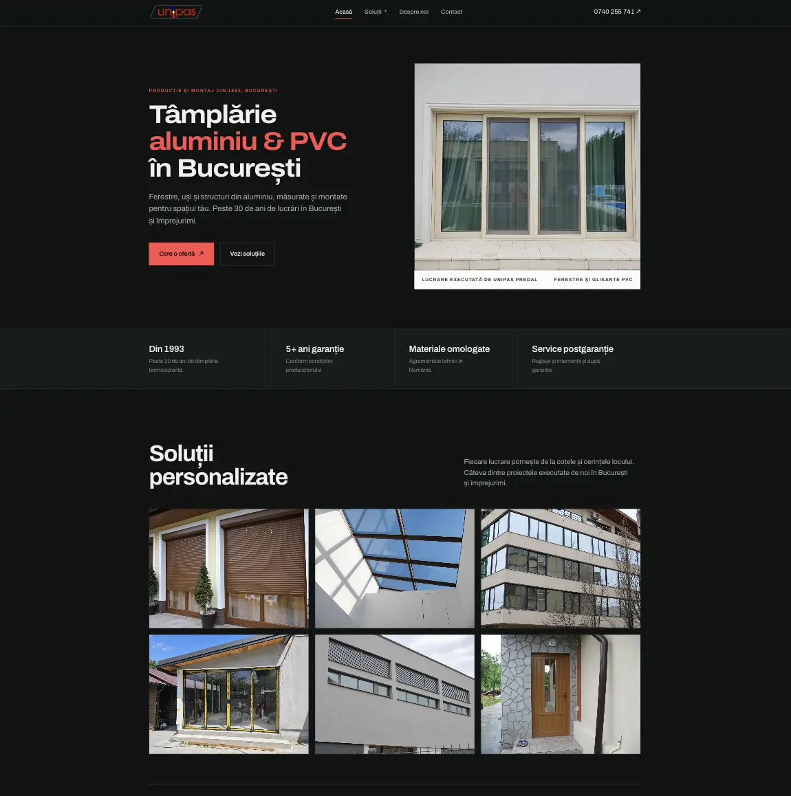 Site-ul UNIPAS PREDAL pe calculator